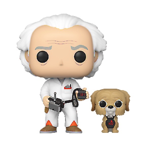 Funko POP! Back to the Future, Doc & Einstein 972 - Picture 2 of 7